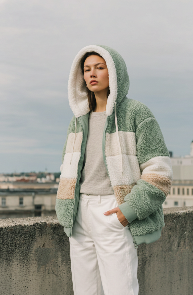 Arctic Panel Hooded Jacket