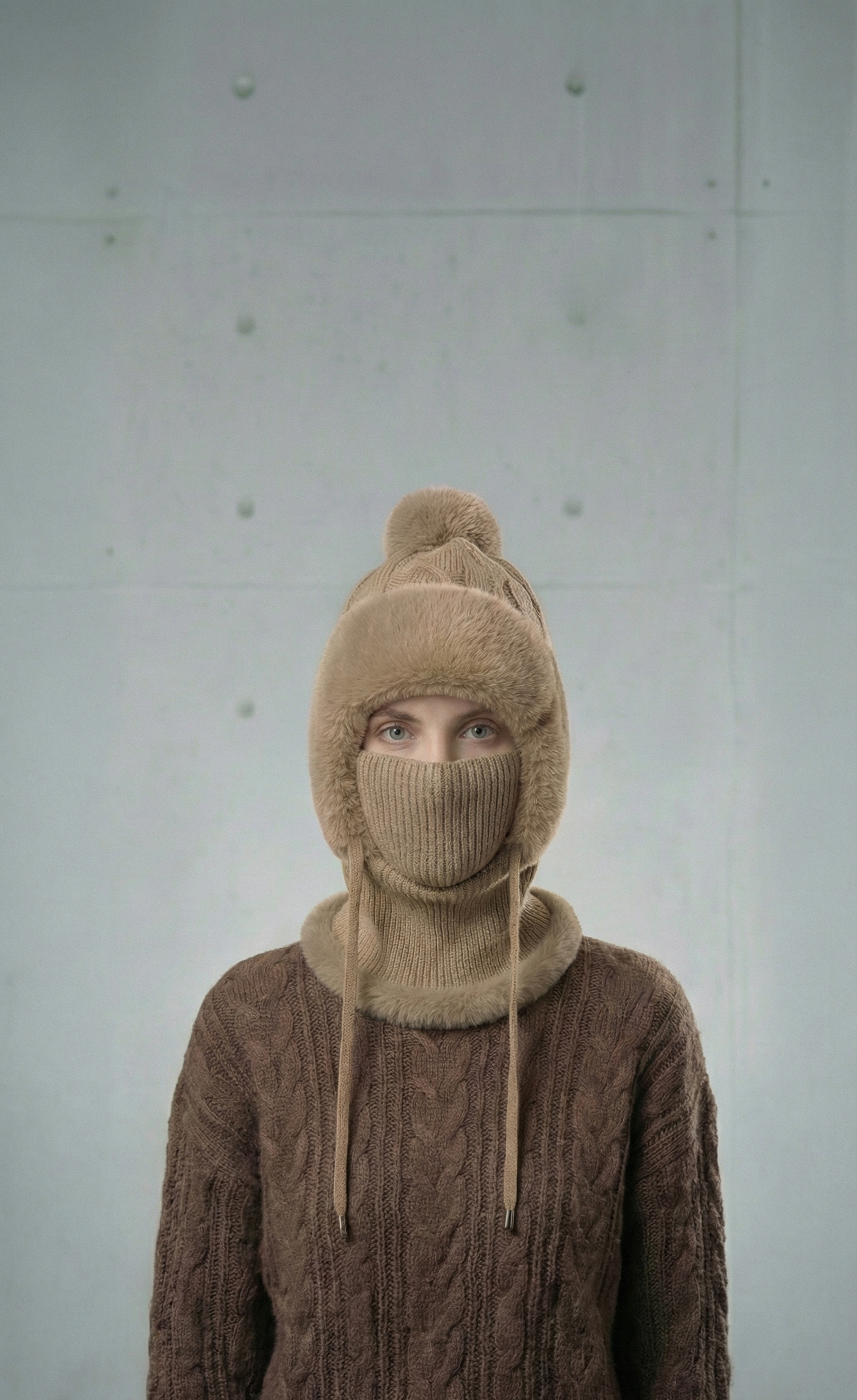 The Nordic Knit Hood