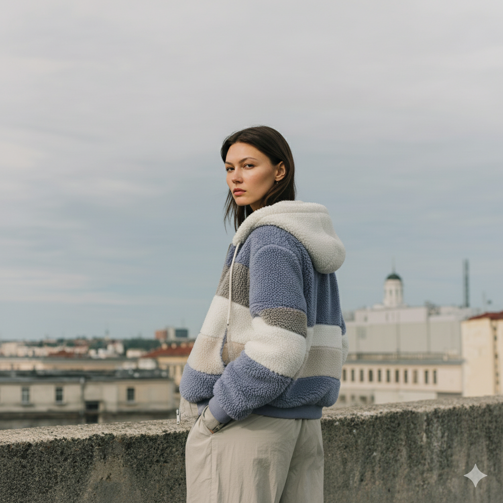 Arctic Panel Hooded Jacket