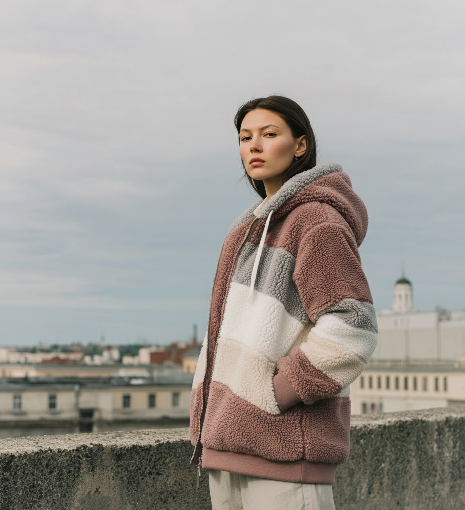 Arctic Panel Hooded Jacket