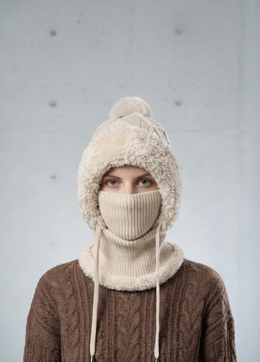 The Nordic Knit Hood
