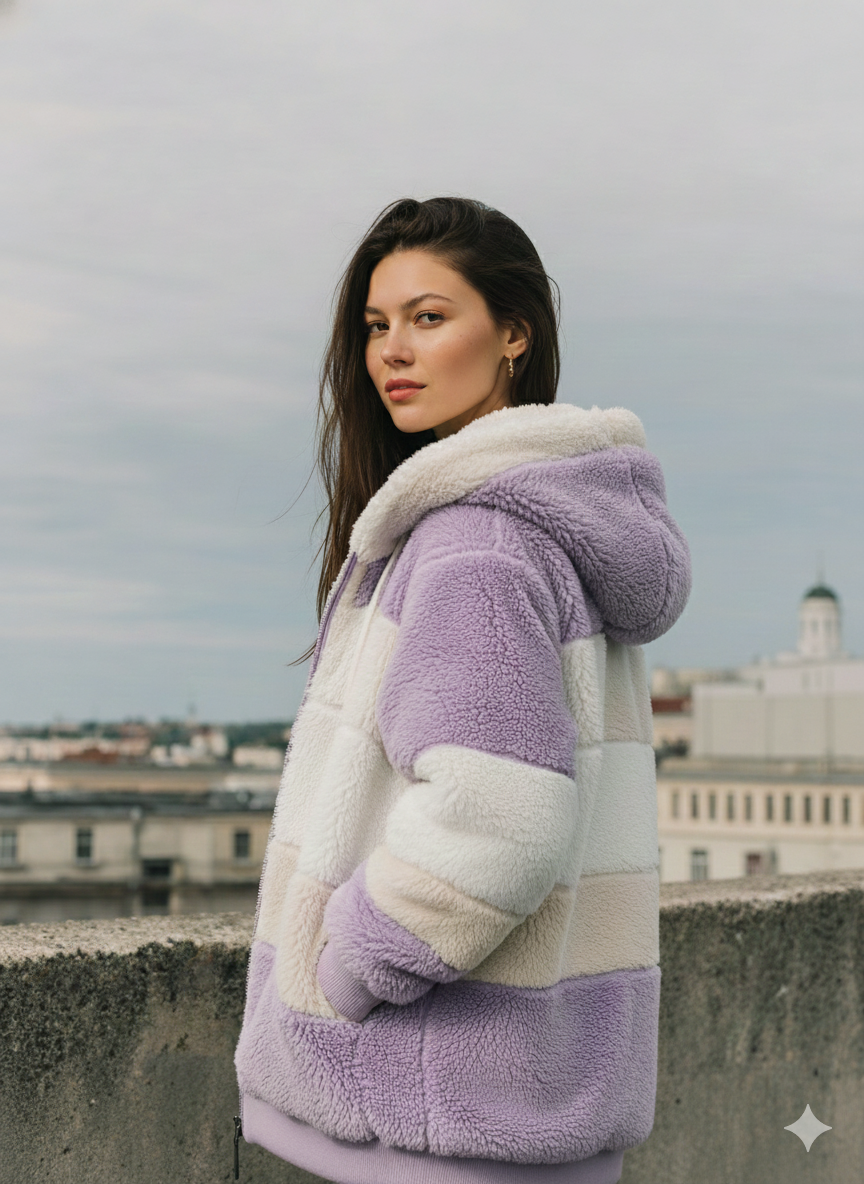 Arctic Panel Hooded Jacket