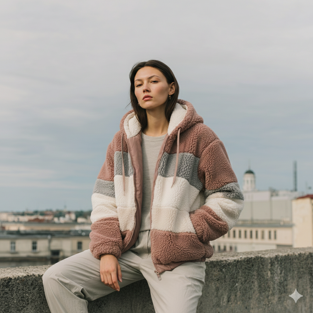 Arctic Panel Hooded Jacket