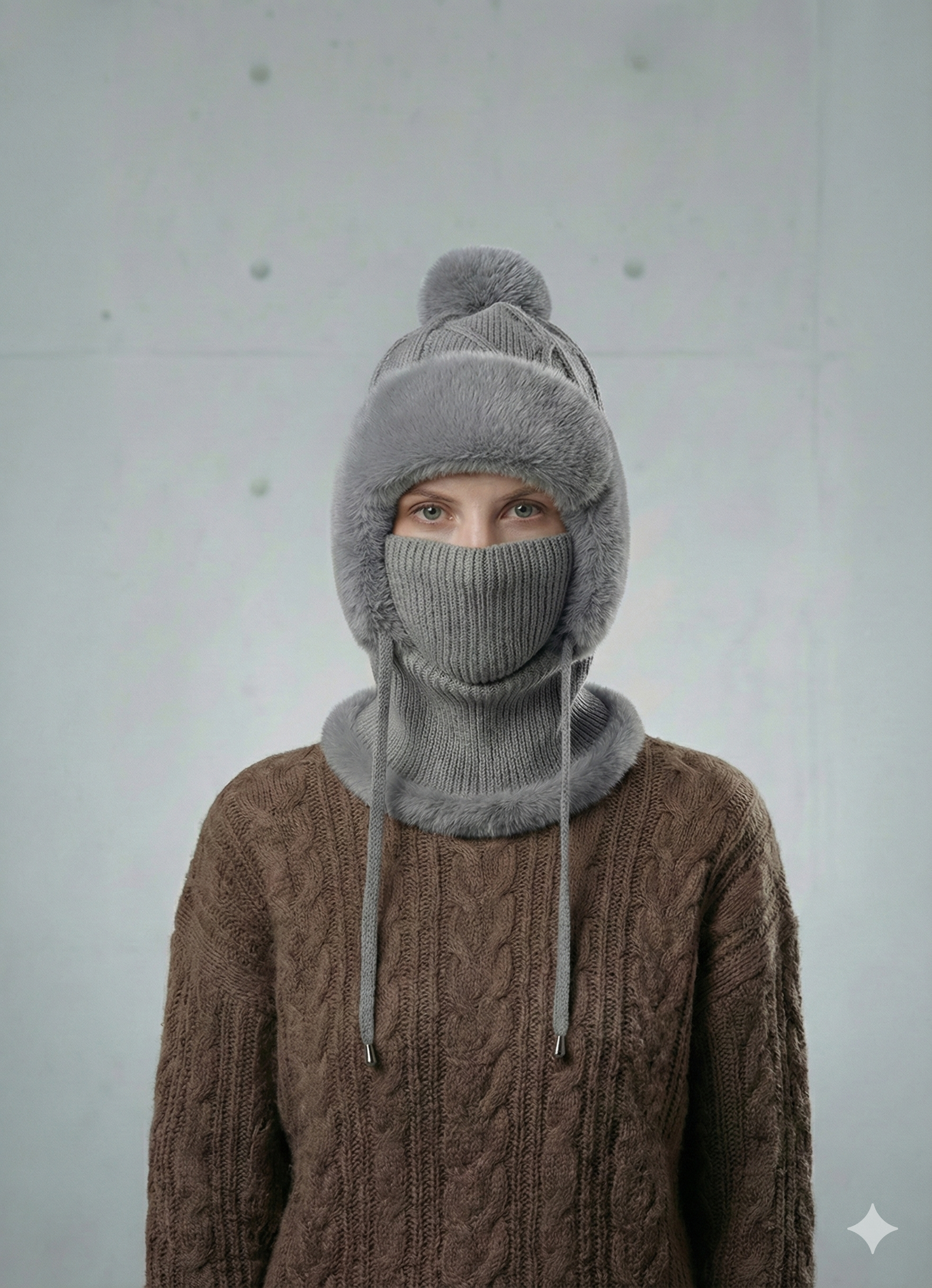 The Nordic Knit Hood